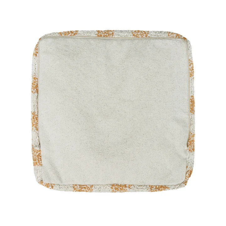 Vichy Pouf, 40 x 40 cm, honey von Lorena Canals