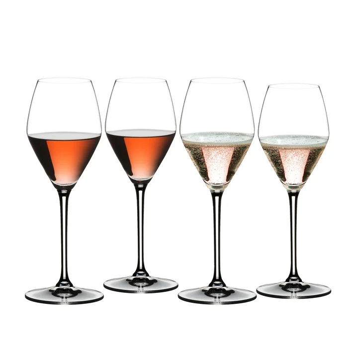 Mixing Sets von Riedel in der Ausführung Rosé Glas (4er-Set)