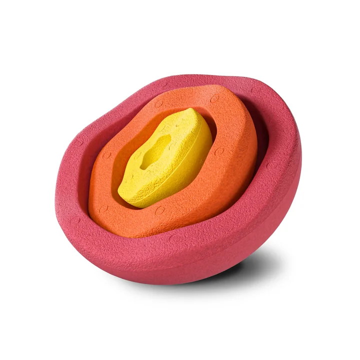 Stapelstein® - Inside warm classic, rot / orange / gelb (3er-Set)