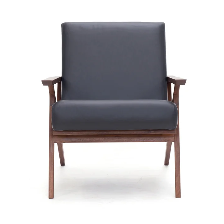 Studio Zondag - Jesper Lounge Stuhl, Nussbaum