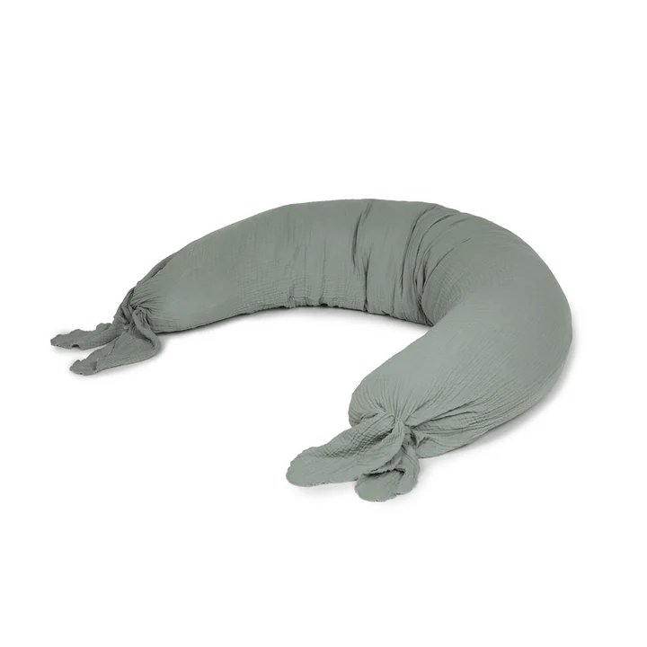 Wabi Sabi Still-/ Seitenschläferkissen, 225 x 35 cm, azure von Nobodinoz