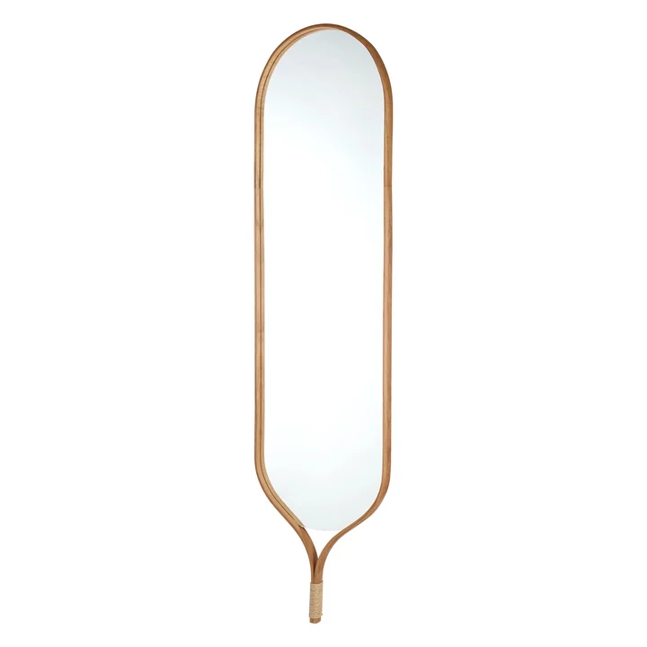 Bolia - Racquet Wandspiegel 200 x 50 x 5 cm, Eiche geseift