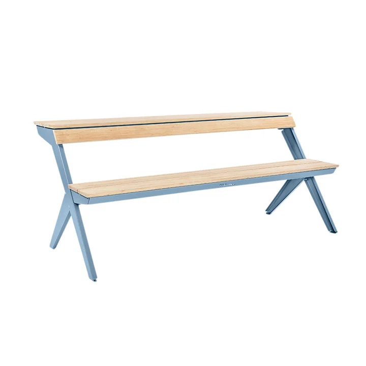 Tablebench Outdoor, pastellblau von Weltevree