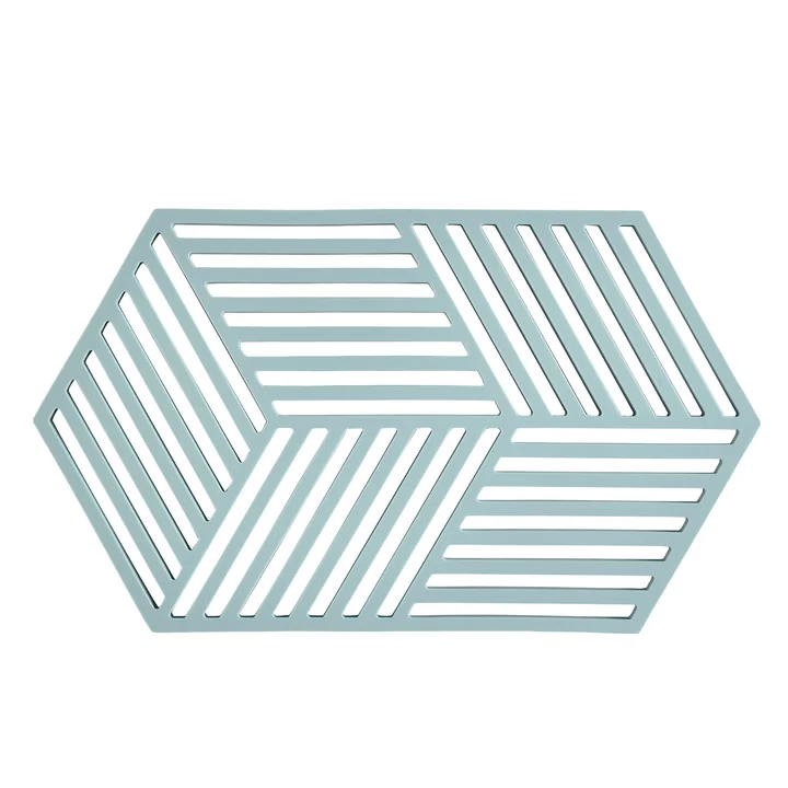 Zone Denmark - Hexagon Untersetzer, fog blue