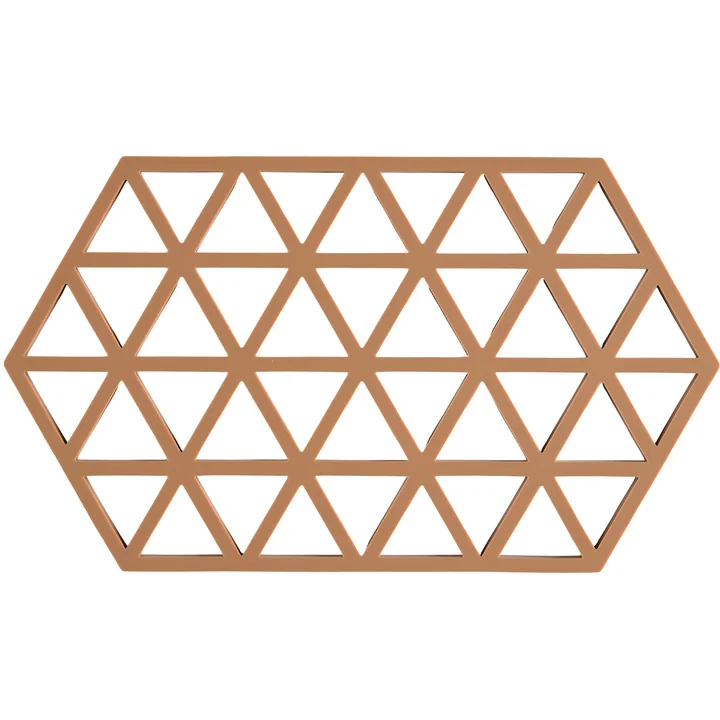 Zone Denmark - Triangle Untersetzer, 24 x 14 cm, light terracotta