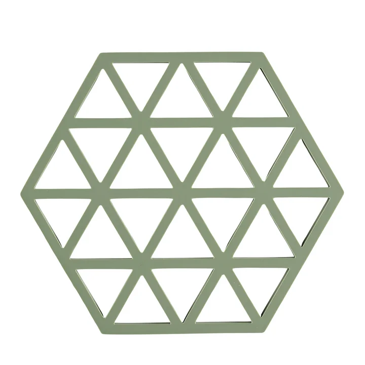 Zone Denmark - Triangle Untersetzer, 16 x 14cm, rosemary