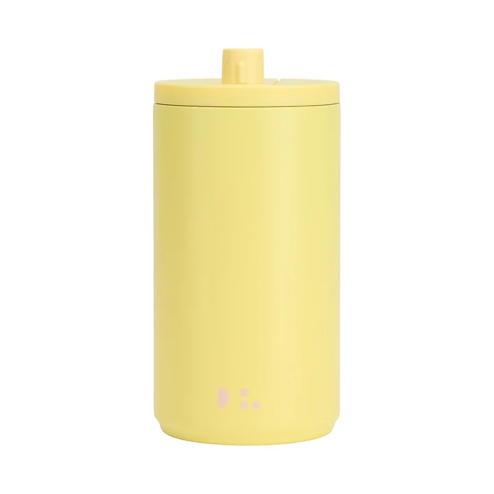 Travel Becher, 0.35 l, yellow von Design Letters