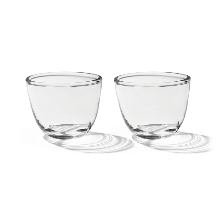 Pinho Glas, klar (2er Set) von Form & Refine