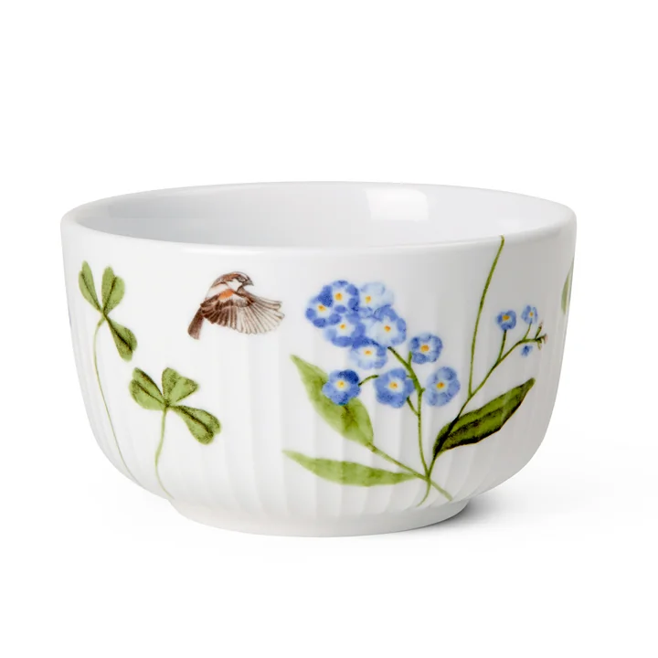Kähler Design - Hammershøi Summer, Schale, Ø 12 cm, forget me not
