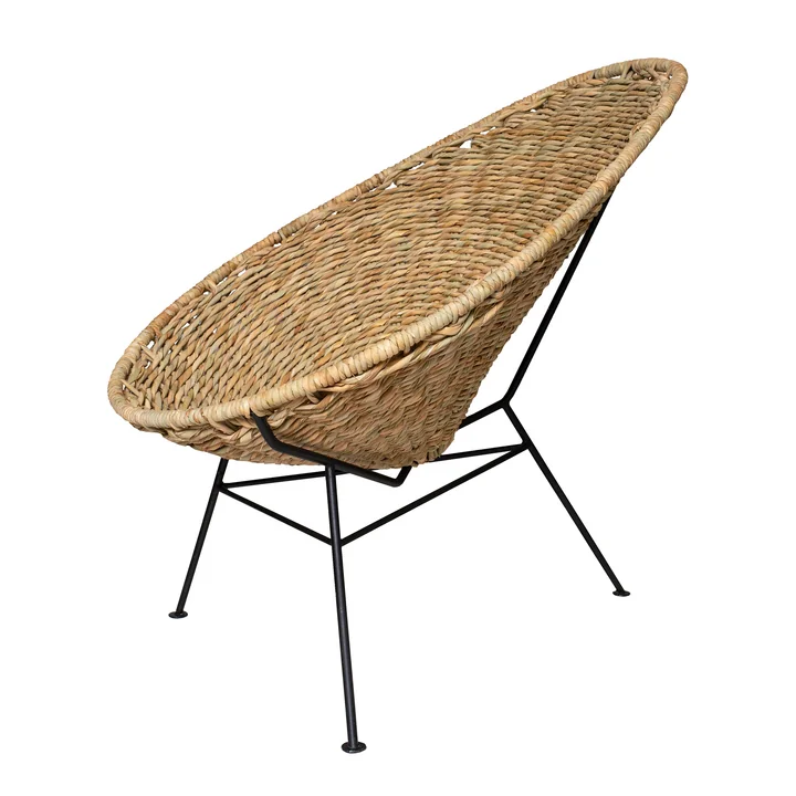 Acapulco Design - Acapulco Palma Chair, palma / schwarz