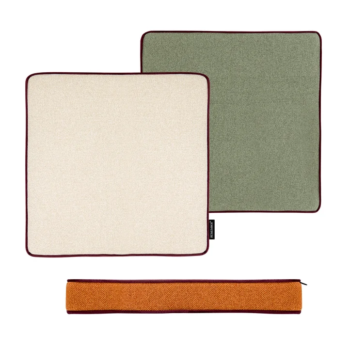 Sitzkissen 40 x 40 cm, cashew von Remember