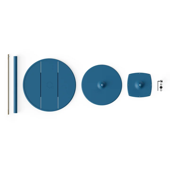 Fred's Outdoor Tisch Ø 60 cm + Stuhl (2er Set) von Fatboy