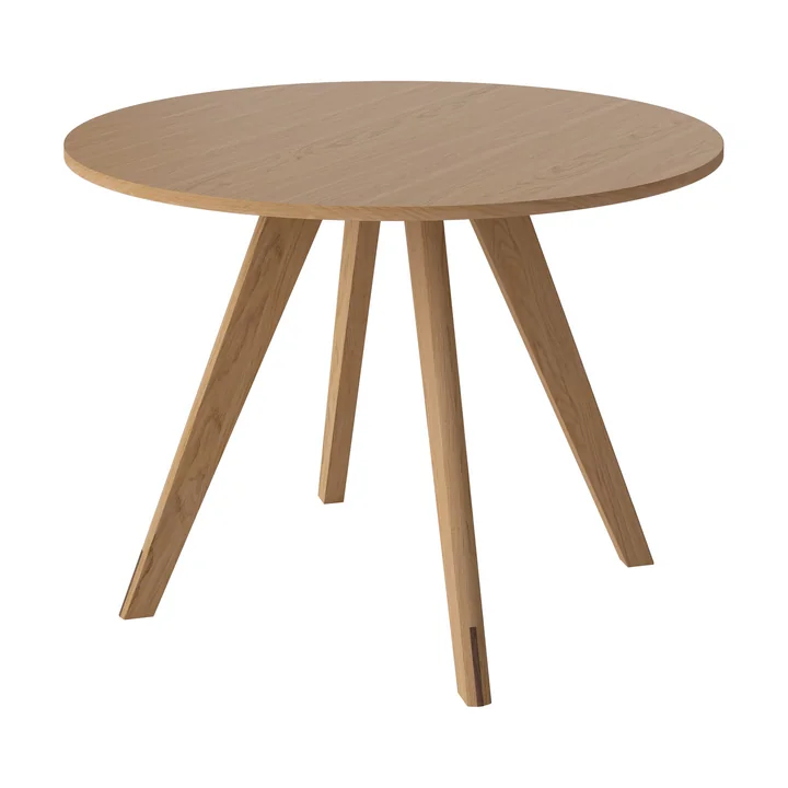 Bolia - New Mood runder Esstisch, Ø 100 cm, Eiche geölt