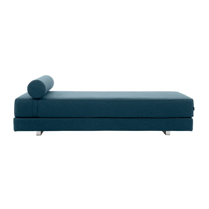 Lubi Daybed mit Taschenfederkern, Filz blau (846) von Softline
