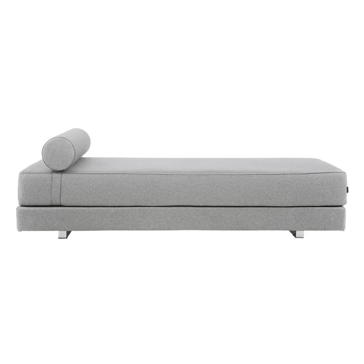 Lubi Daybed mit Taschenfederkern, Filz grau (620) von Softline