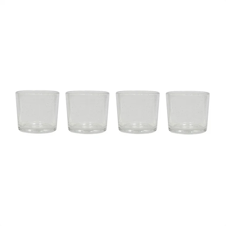 OYOY - Kuki Glass, small, klar (4er-Set)