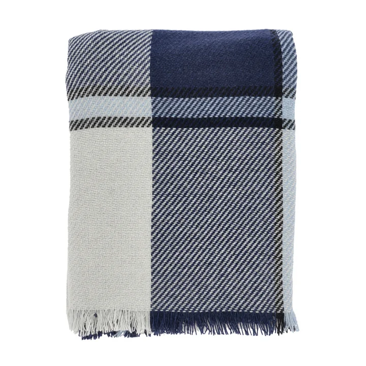 Precise Decke, 130 x 170 cm, blau von Södahl