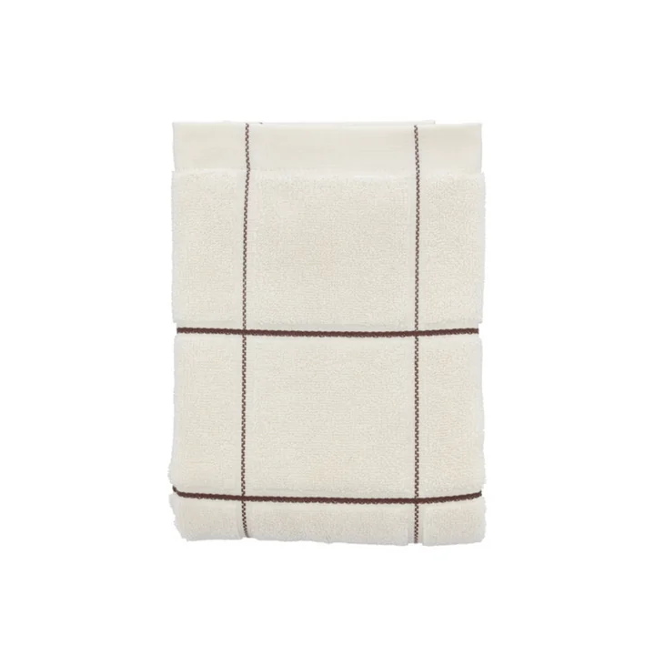 Vista Organic Handtuch, 50 x 100 cm, off white von Södahl