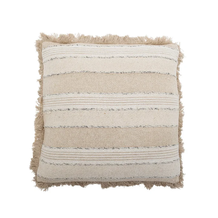 Bloomingville - Totton Kissen, 50 cm x 50 cm, natur