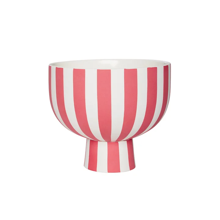 Toppu Schale, Ø 15 x H 13 cm, cherry red von OYOY