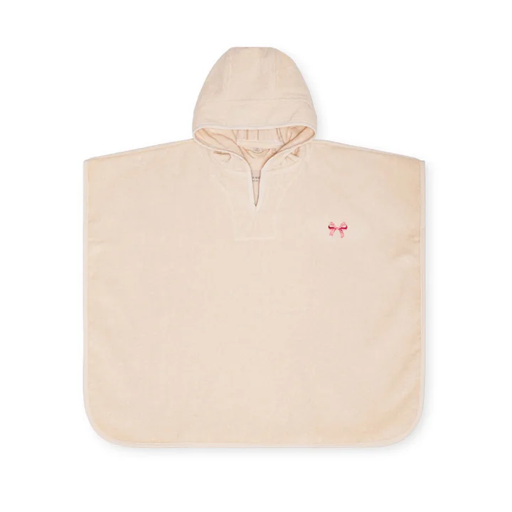 Frottee Poncho, brazilian sand von Konges Sløjd 