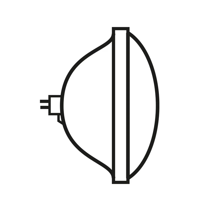 Flos - Leuchtmittel für Toio Deckenstrahler, nicht dimmbar