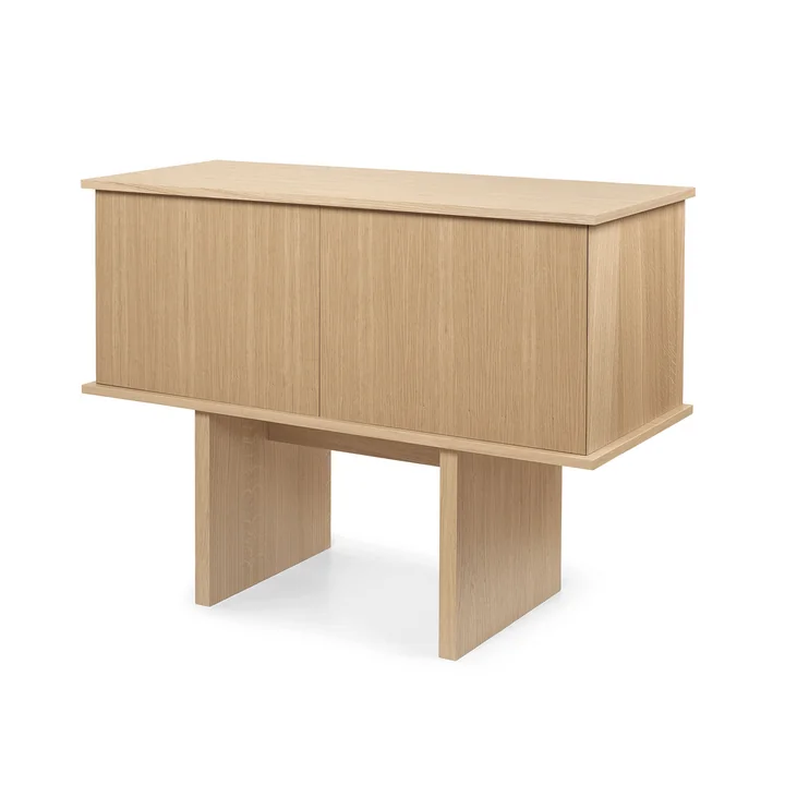 Ferm Living - Stilt Single Sideboard, Eiche natur