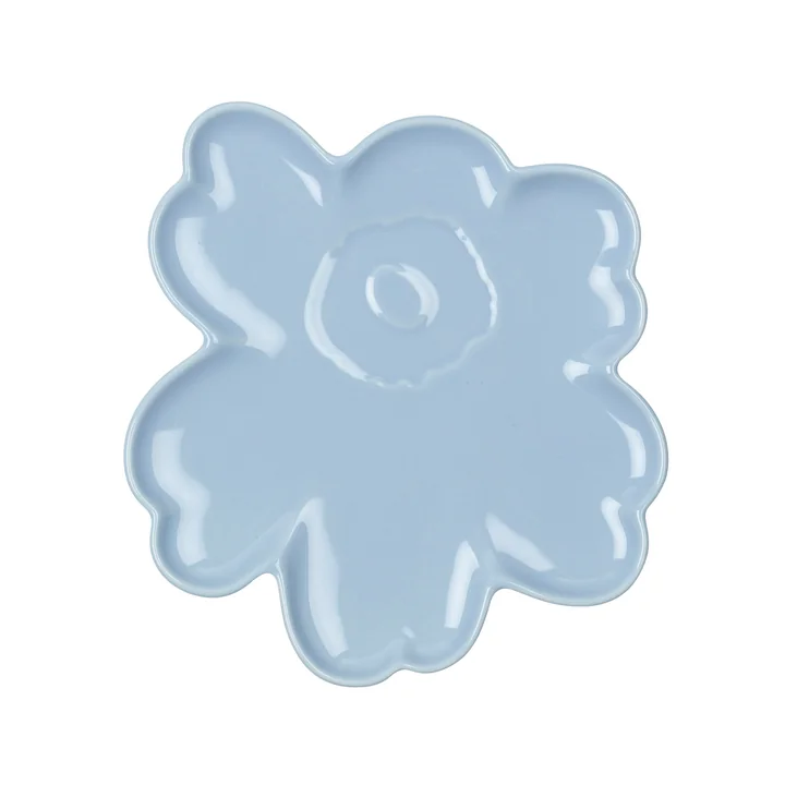 Marimekko - Unikko Untersetzer, Ø 19 cm, blau 