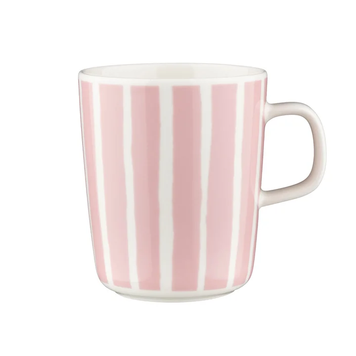 Marimekko - Oiva Piccolo Tasse, 250 ml, weiß / rosa 