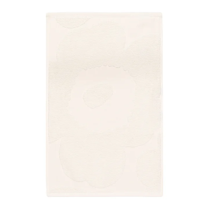 Marimekko - Unikko Gästehandtuch, 32 x 50 cm, elfenbein 