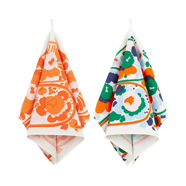 Marimekko - Karuselli Geschirrtuch, bunt (2er-Set)