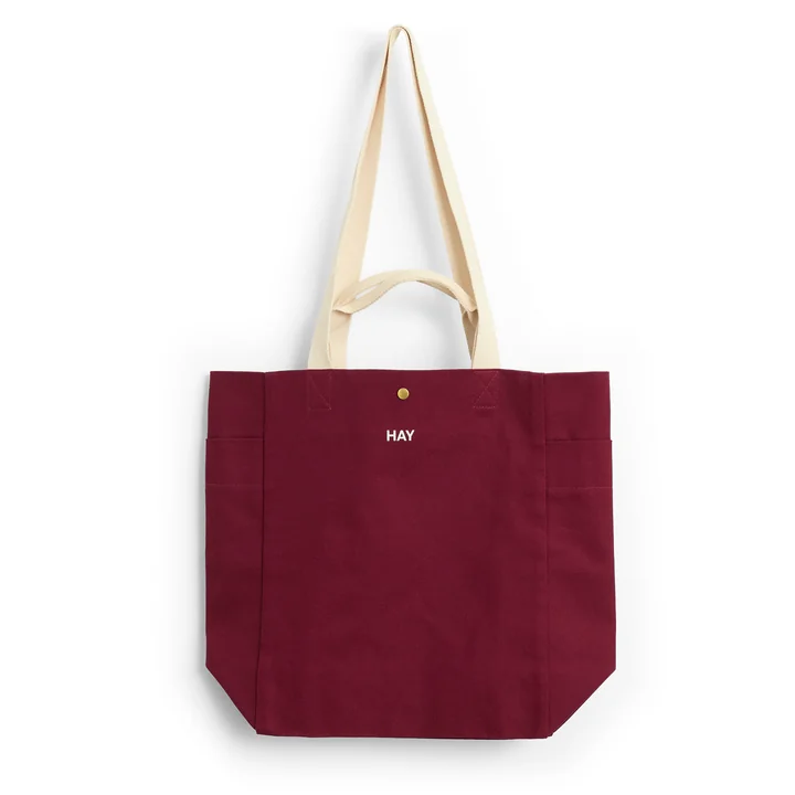 HAY - Everyday Tote Bag, burgundy
