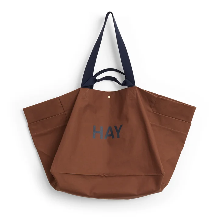 HAY - Weekend Bag, large, milk chocolate