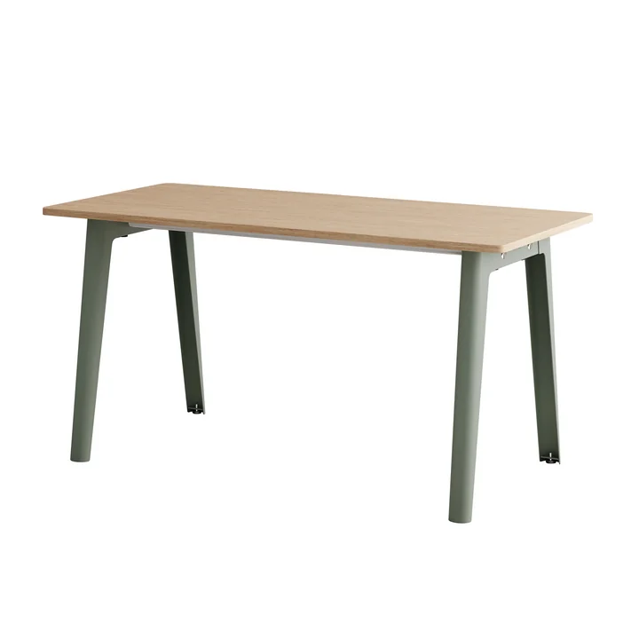 TipToe - NEW MODERN Schreibtisch, 75 x 150 cm, Birke / eucalyptus grey