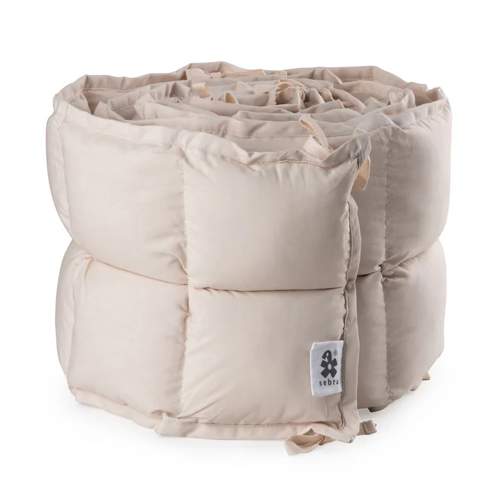 Sebra - Baby-Bettnestchen, abgesteppt / birchbark rose