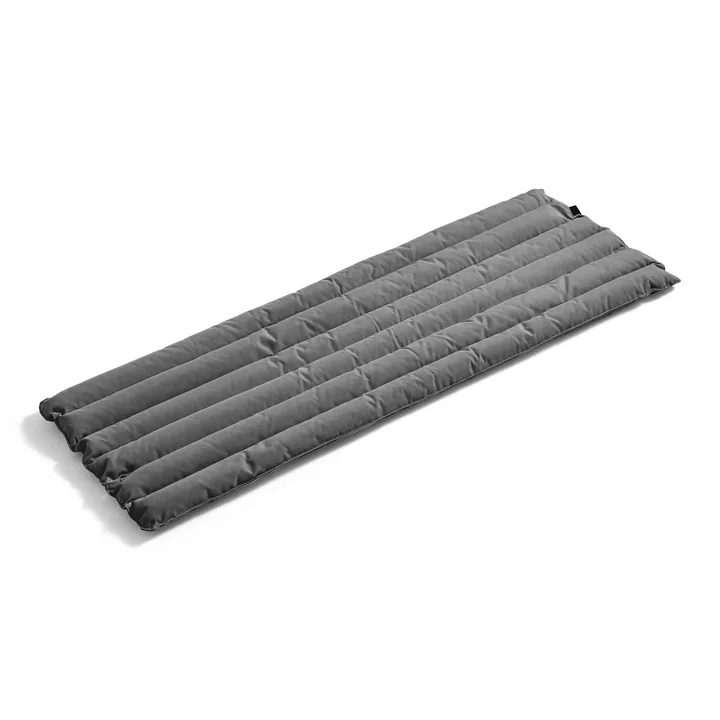 HAY - Traverse Quilted Cushion für Dining Bench, black pepper