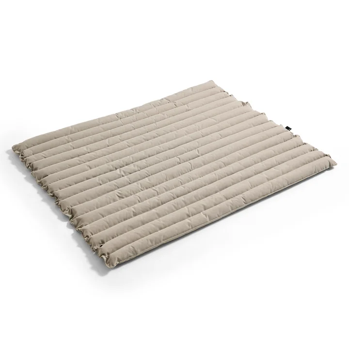 HAY - Traverse Quilted Cushion für Lounge Bench, beige sand