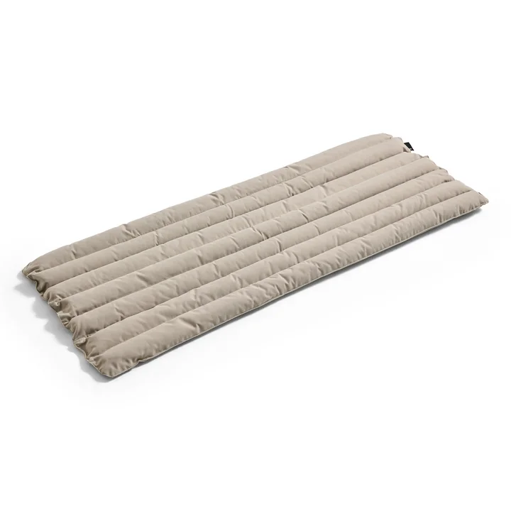 HAY - Traverse Quilted Seat Cushion für Lounge Bench, beige sand