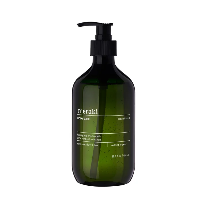 Meraki - Body Wash, Cotton Haze, 490 ml (10th Anniversary Edition)