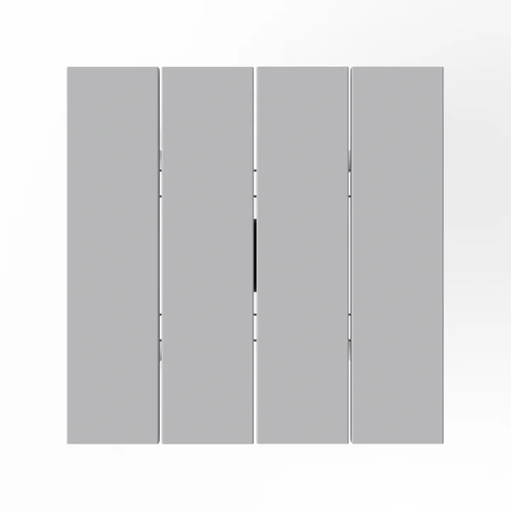 Fatboy - Fred's Outdoor Tisch 80 x 80 cm, hellgrau (Exklusive Edition)