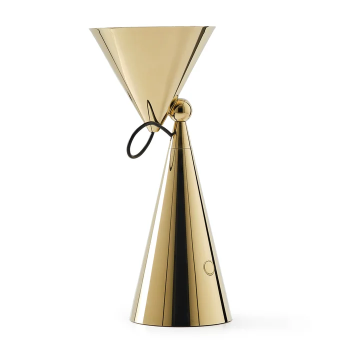 Tom Dixon - Pose LED Tischleuchte mit Akku, gold