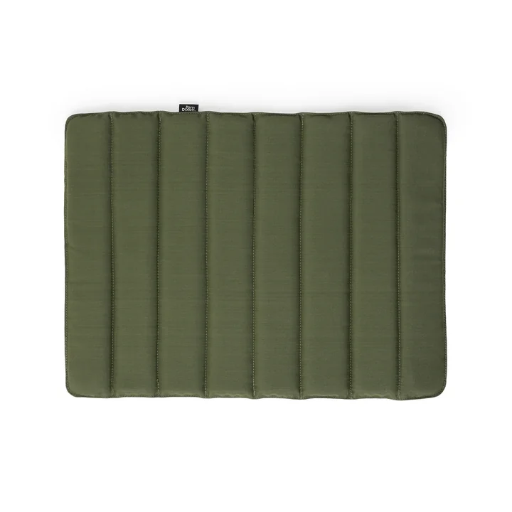 Tom Dixon - Groove Outdoor Sitzkissen, 50 x 37,8 cm, moosgrün