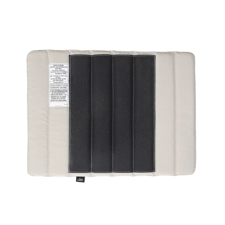 Tom Dixon - Groove Outdoor Sitzkissen, 50 x 37,8 cm, putty