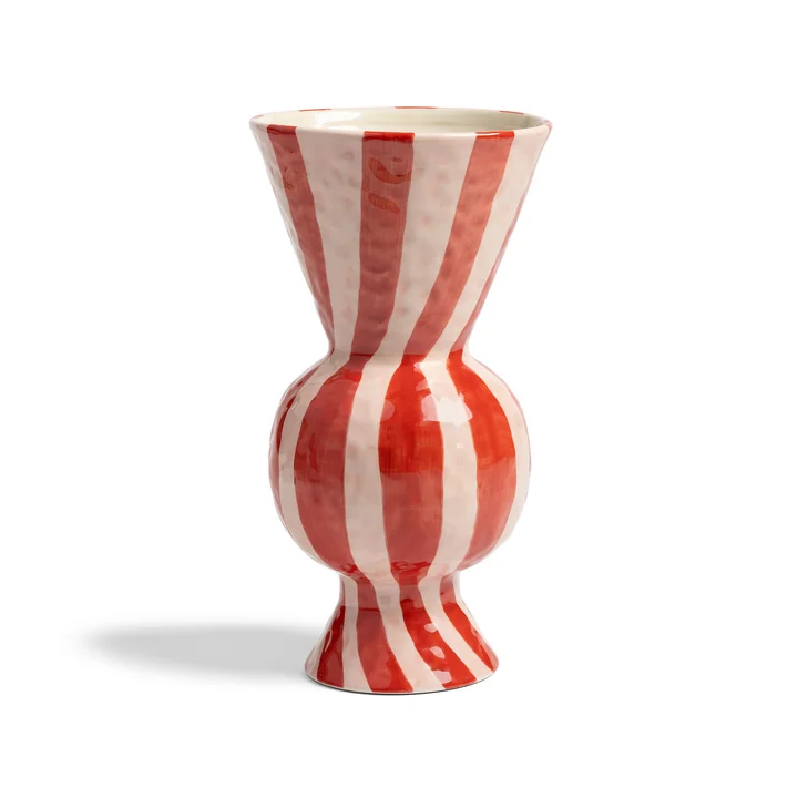 &klevering - Rhombic Vase, rot