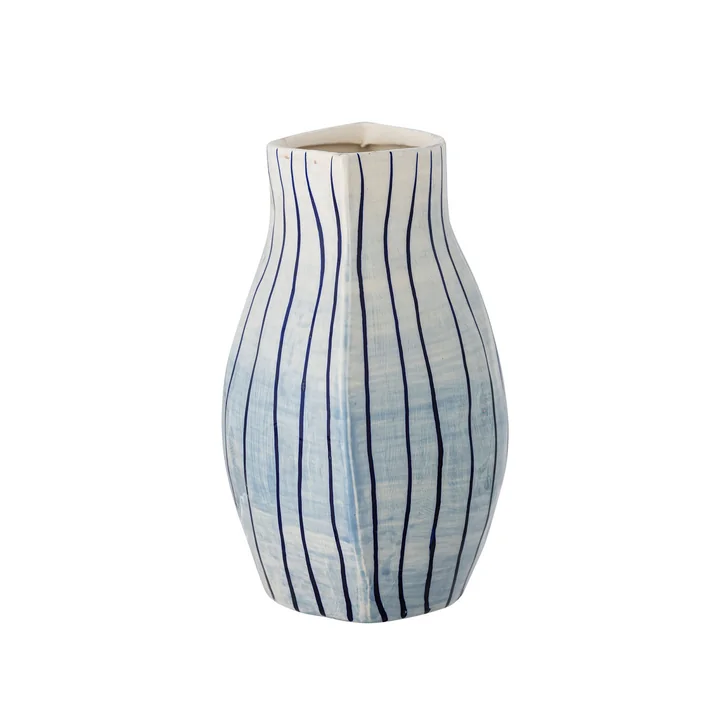 Bloomingville - Esra Vase, H 22 cm, blau