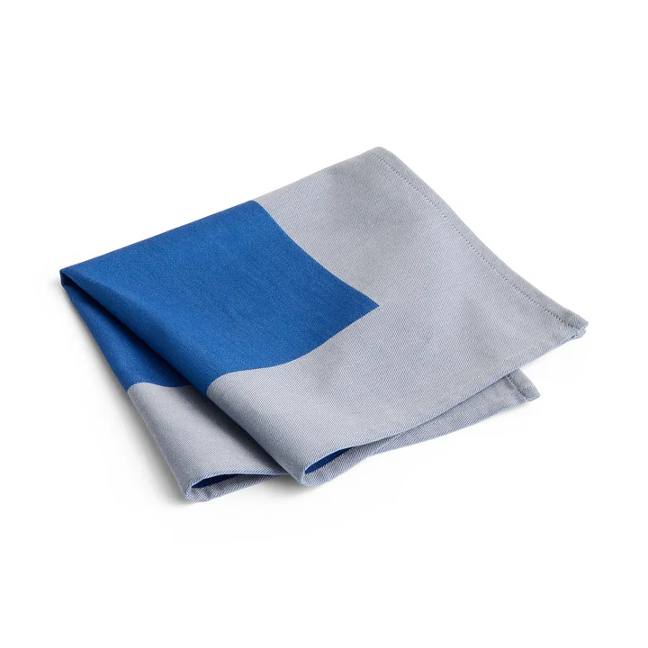 HAY - Ram Serviette, 40 x 40 cm, blau