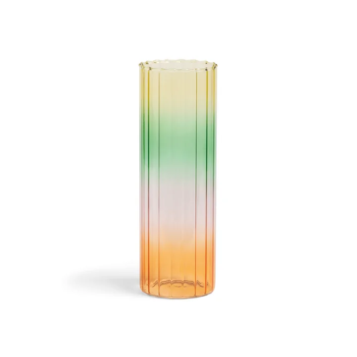 &klevering - Gradient Vase 24 x Ø 8 cm, multicolor