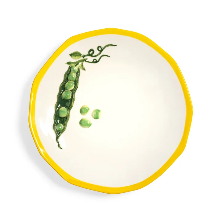 &klevering - Pisello Teller Ø 31 cm, gelb
