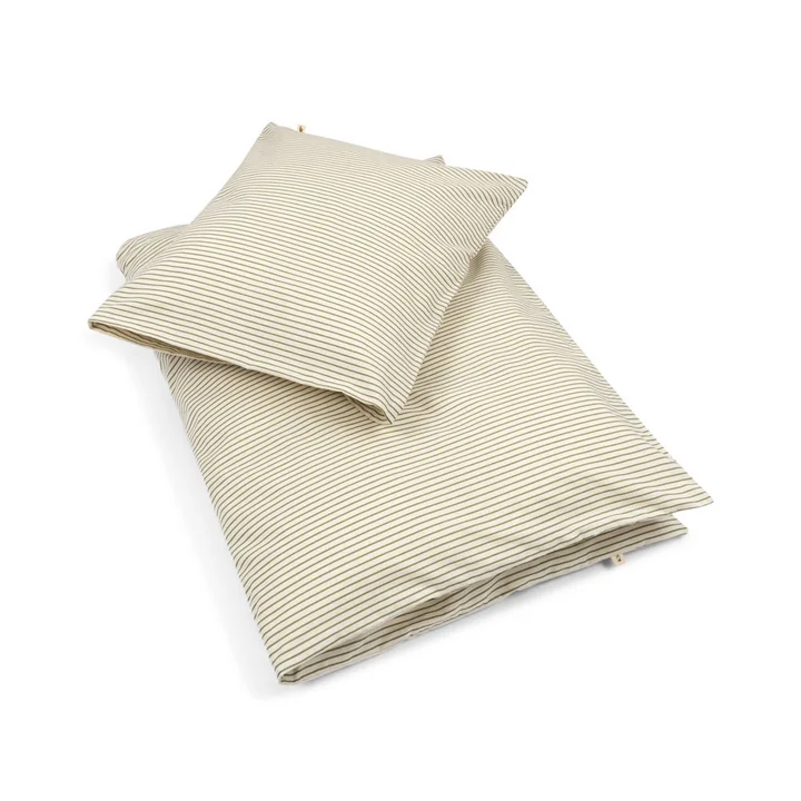Konges Sløjd - Stands Havet Bettwäsche / Kinderbettwäsche, tea stripe