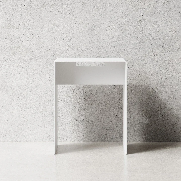 Nichba Design - Hocker H 45 cm, weiß